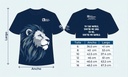Playera Blueridge 2026 - guía de tallas