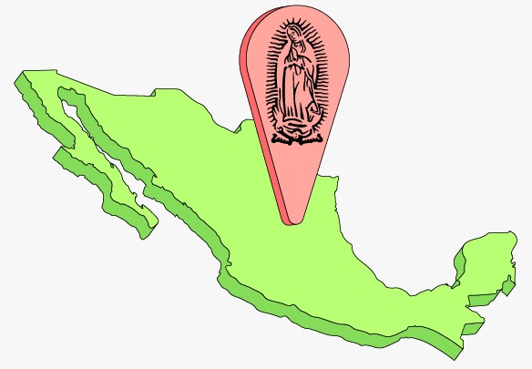 La Virgen en Todos Lados - presencia en Mexico